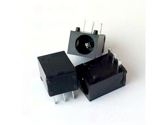 DC-003-1.3 Buchse für DC-Stromversorgung, THT, 3,8mm / 1,3mm, 30 V, 300 mA, 90°, -40..55 °C