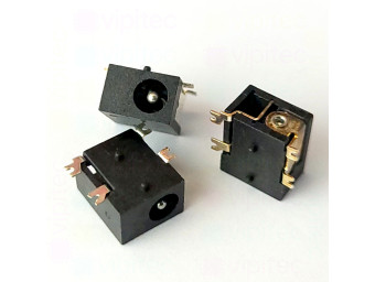 DC-033-1.3 Buchse für DC-Stromversorgung, SMD, 3,9mm / 1,3mm, 30 V, 300 mA, 90°, -20..60 °C