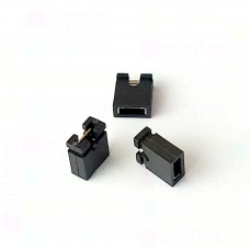 Kurzschlussverbinder (Jumper-Pin, Verbindungskappe, Steckbrücke, Kurzschluss-Kontakt, Kurzschluss-Stecker), RM 2,54mm