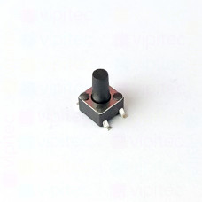 Mikrotaster, SPST-NO, 2 Positionen, SMD, 4,5 x 4,5 x 7 mm, 12 V, 50 mA, -20..70 °C, TACT Schalter