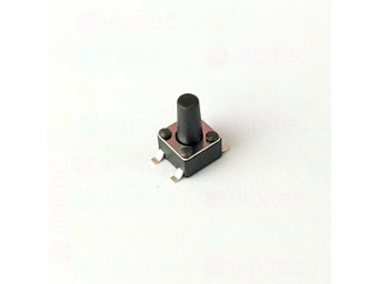 Mikrotaster, SPST-NO, 2 Positionen, SMD, 4,5 x 4,5 x 7,5 mm, 12 V, 50 mA, -20..70 °C, TACT Schalter