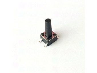 Mikrotaster, SPST-NO, 2 Positionen, SMD, 4,5 x 4,5 x 10 mm, 12 V, 50 mA, -20..70 °C, TACT Schalter