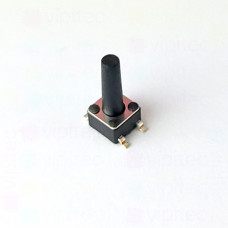 Mikrotaster, SPST-NO, 2 Positionen, SMD, 4,5 x 4,5 x 10,5 mm, 12 V, 50 mA, -20..70 °C, TACT Schalter