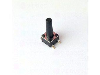 Mikrotaster, SPST-NO, 2 Positionen, SMD, 4,5 x 4,5 x 10,5 mm, 12 V, 50 mA, -20..70 °C, TACT Schalter