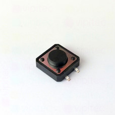 Mikrotaster, SPST-NO, 2 Positionen, SMD, 12 x 12 x 5 mm, 12 V, 50 mA, -25..70 °C, TACT Schalter