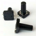 Mikrotaster, SPST-NO, 2 Positionen, SMD, 12 x 12 x 18 mm, 12 V, 50 mA, -25..70 °C, TACT Schalter