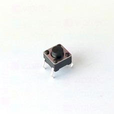 Mikrotaster, SPST-NO, 2 Positionen, THT, 6 x 6 x 5 mm, 12 V, 50 mA, -25..70 °C, TACT Schalter