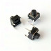 Mikrotaster, SPST-NO, 2 Positionen, THT, 6 x 6 x 6 mm, 12 V, 50 mA, -25..70 °C, TACT Schalter