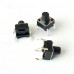 Mikrotaster, SPST-NO, 2 Positionen, THT, 6 x 6 x 7 mm, 12 V, 50 mA, -25..70 °C, TACT Schalter