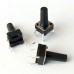 Mikrotaster, SPST-NO, 2 Positionen, THT, 6 x 6 x 12 mm, 12 V, 50 mA, -25..70 °C, TACT Schalter