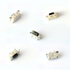 Mikrotaster, SPST-NO, 2 Positionen, SMD, 3 x 6 x 3,5 mm, 12 V, 50 mA, -20..55 °C, TACT Schalter