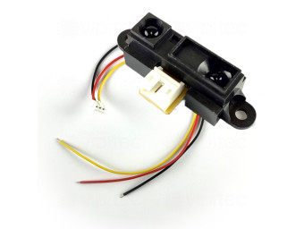 GP2Y0A21YK0F Infrarot-Distanzsensor, 5 V, 10..80 cm, -10..60°C