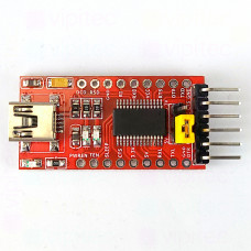 USB-zu-TTL Programmieradapter, Mini USB, 3,3/5 V, UART