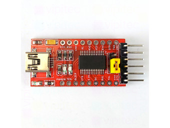 USB-zu-TTL Programmieradapter, Mini USB, 3,3/5 V, UART