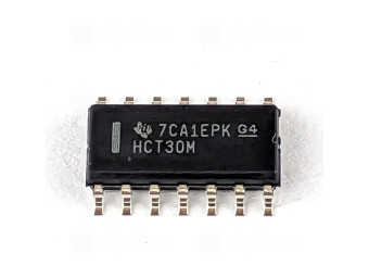 74HCT30, 8-Kanal NAND, SMD, SO-14, 5V High-Speed CMOS, -55..125 °C