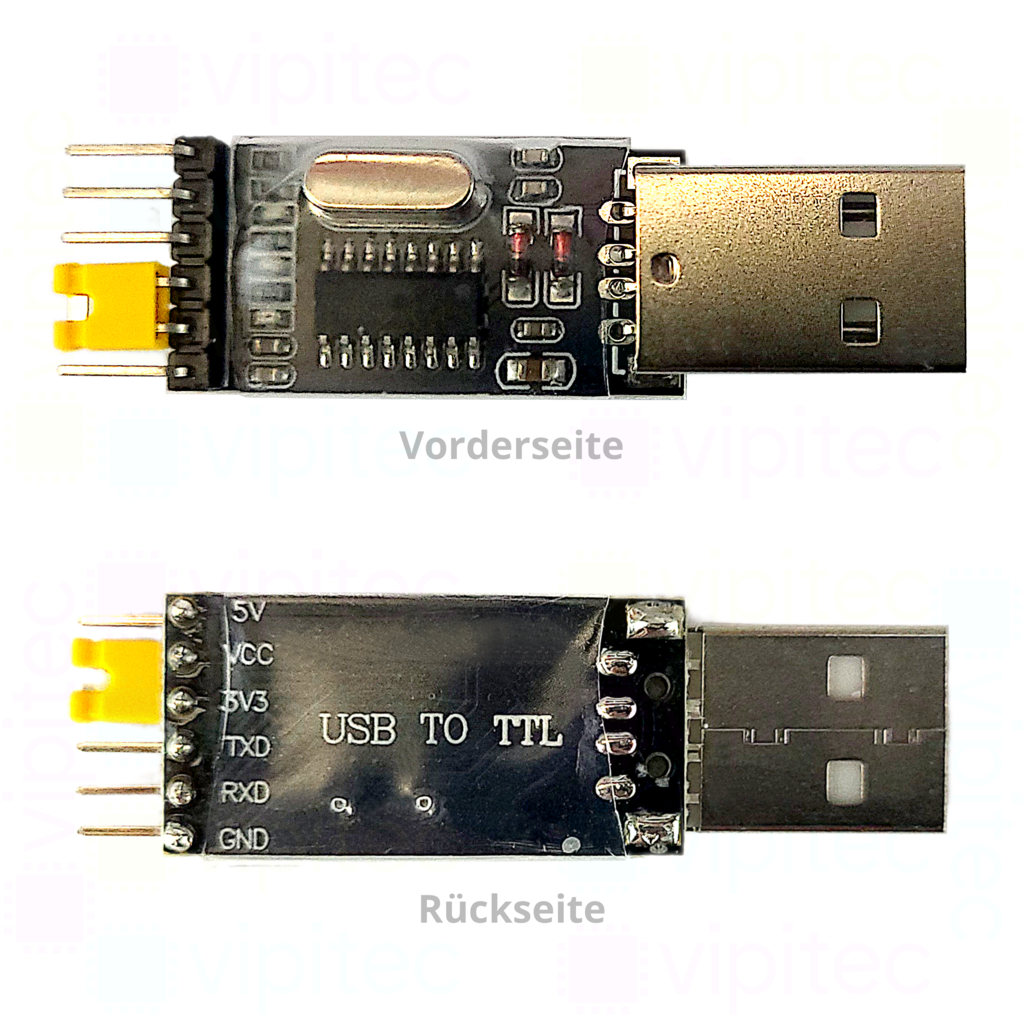 USB zu TTL Adapter USB-C Mini-USB USB-A UART Programmieradapter für FTDI FT232RL